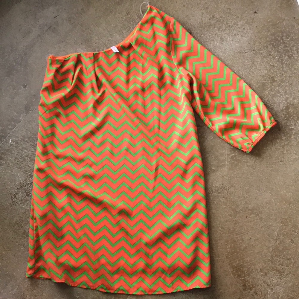 One shoulder tunic/dress